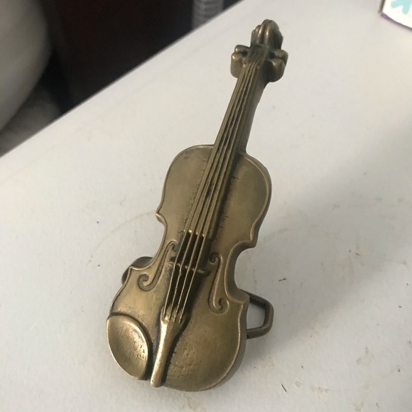 Vintage Brass Belt Buckle - Picture 1 of 4